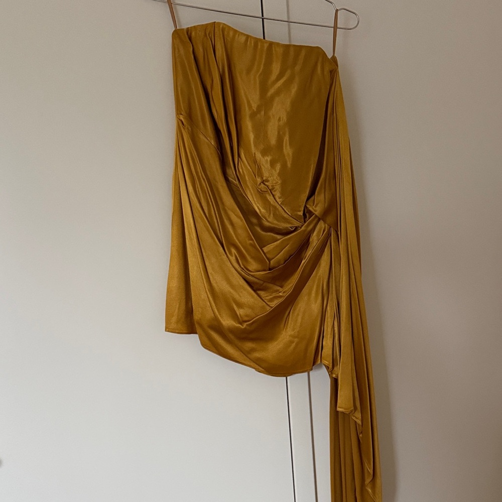 ASOS Gold Mini Dress